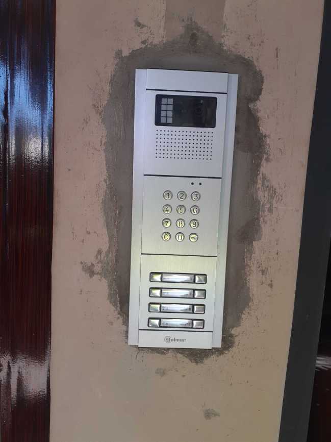 Multi-apartment intercom Installation by Frontlane Technologies in Nigeria